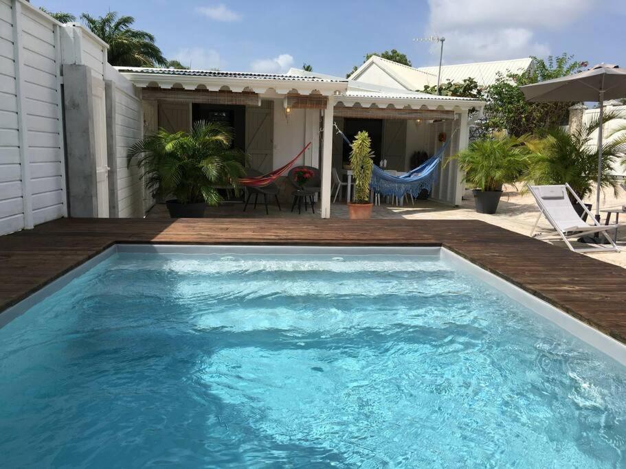 Villa Avec Piscine Privee Сен Франсоа Екстериор снимка